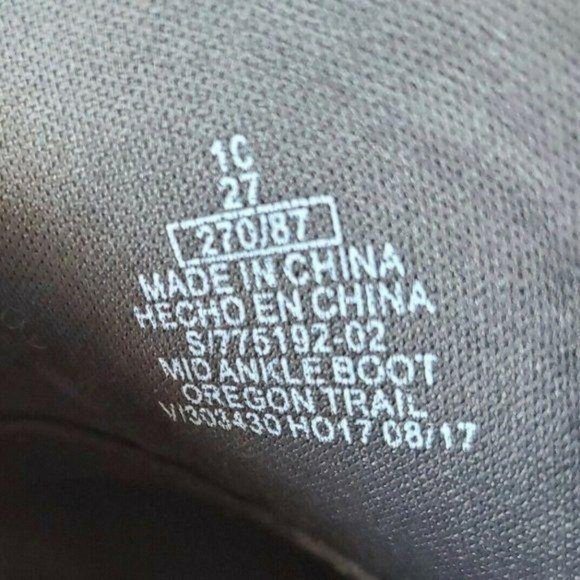 Old Navy Oregon Trail Olive Mid Ankle Boots 10 Block Heel Zipper Minimalist Chic - Picture 12 of 12